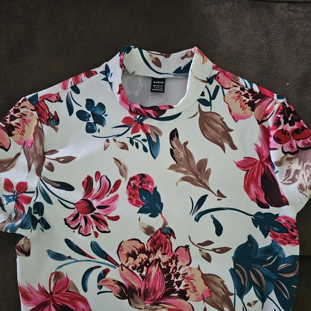 Floral Print Bodycon Dress